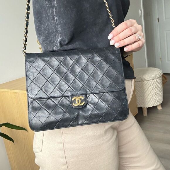 CHANEL Handbags - ✅AUTHENTIC✅CHANEL LAMBSKIN QUILTED BAG